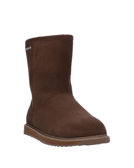 EMU Brown Ankle Boots