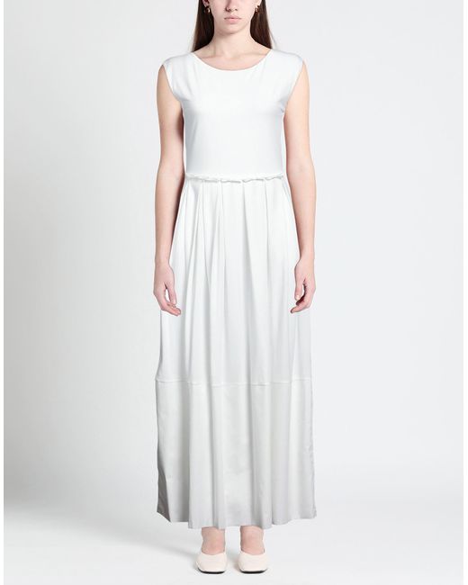 Alpha Studio White Maxi Dress