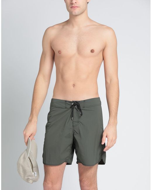 Jil Sander Gray Beach Shorts And Trousers for men