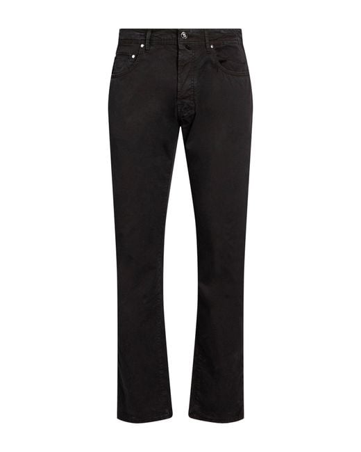 Jacob Cohen Black Pants for men