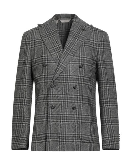 Paoloni Gray Blazers for men