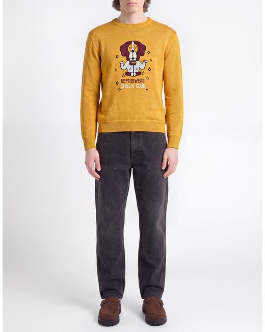 Refrigiwear Yellow Jumper for men