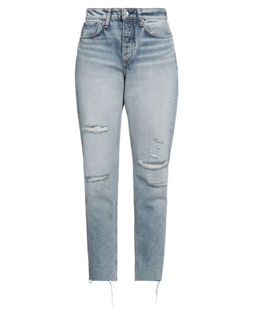 Rag & Bone Blue Denim Pants