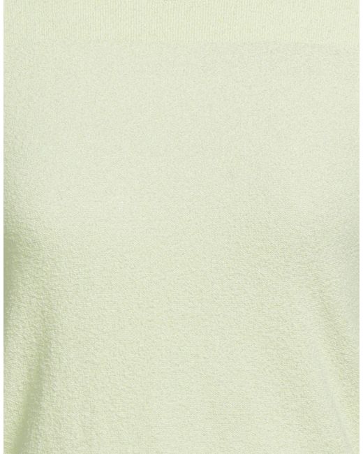 Jil Sander Green Light Sweater Cotton, Polyester