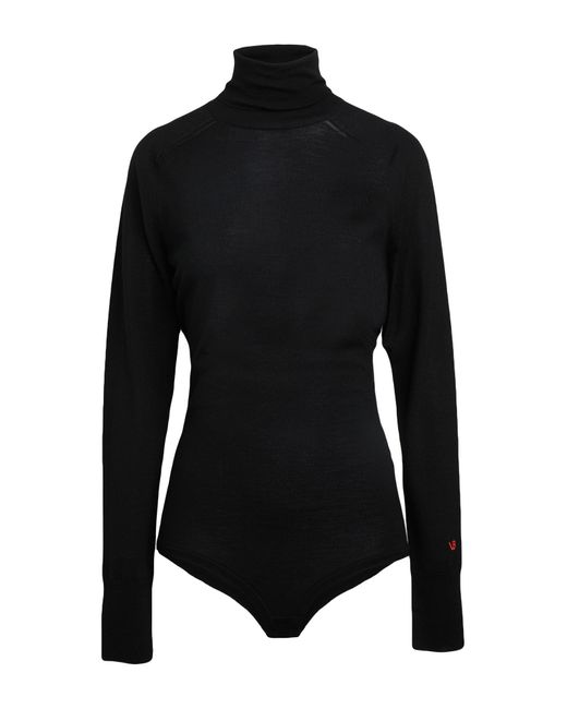 Victoria Beckham Black Bodysuit