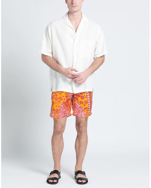 President's Orange Shorts & Bermuda Shorts for men