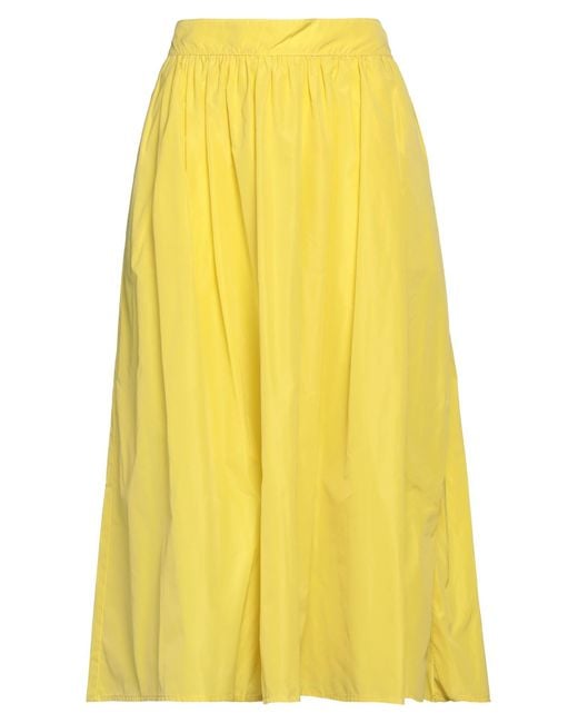 Niu Yellow Midi Skirt