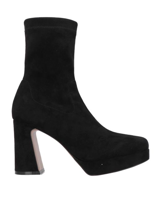Emanuélle Vee Black Ankle Boots