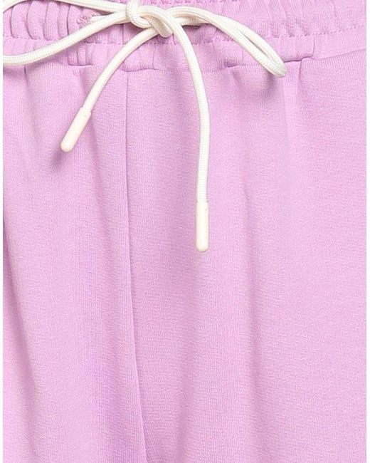 MSGM Pink Pants Textile Fibers