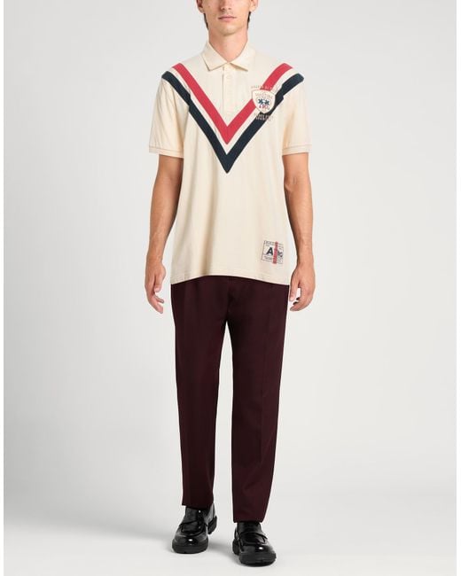 La Martina Natural Polo Shirt Cotton for men