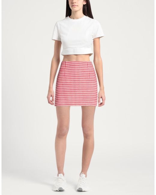 Ottod'Ame Red Mini Skirts
