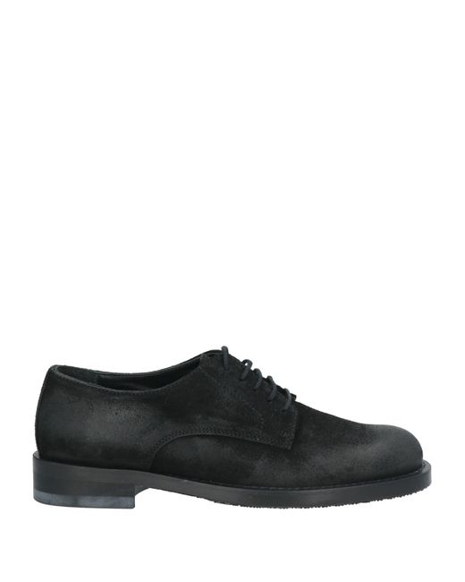 Anna F. Black Lace-up Shoes