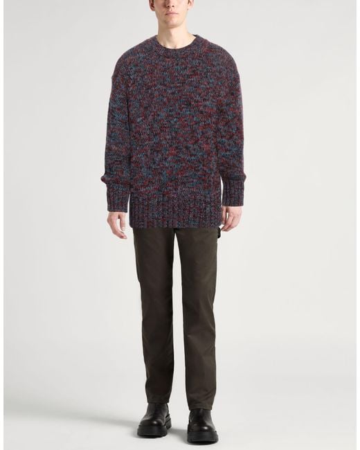 Jil Sander Blue Sweater Wool for men