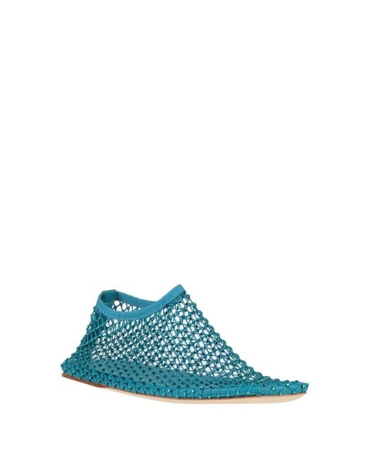 Christopher Esber Blue Ballet Flats