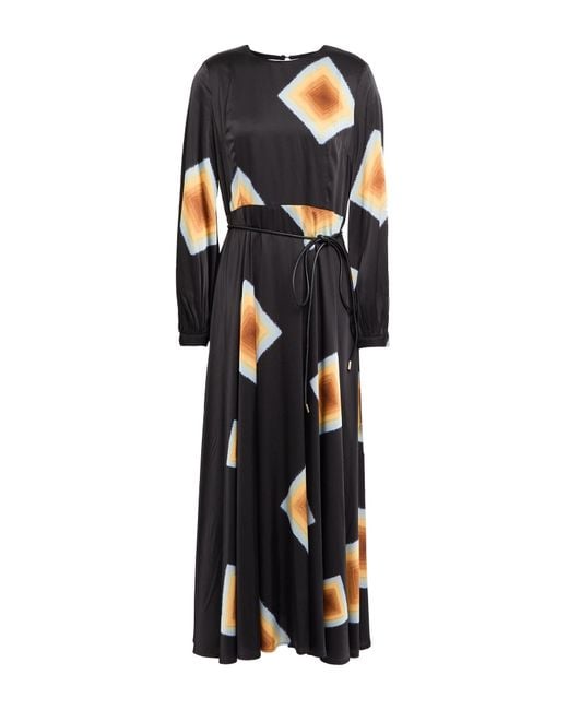 Anonyme Designers Black Maxi Dress