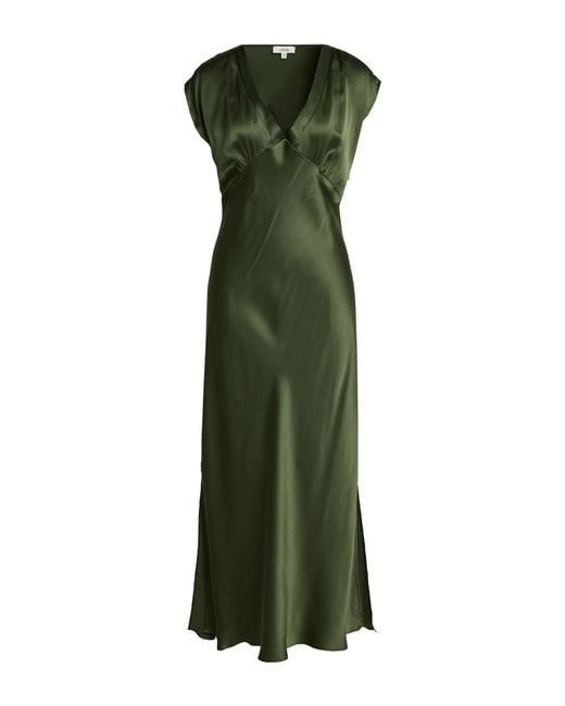 Vivis Green Maxi Dress