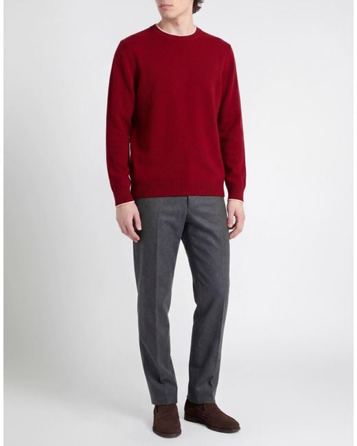 Gran Sasso Red Jumper for men