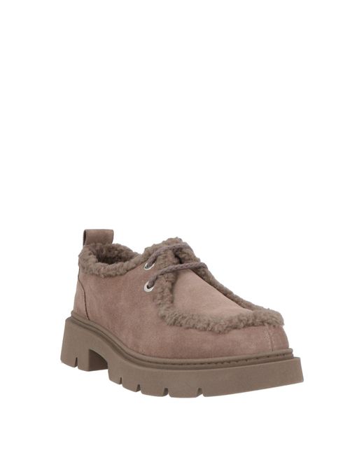 Inuikii Brown Lace-Up Shoes