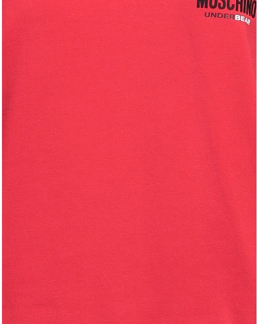 Moschino Red Unterhemd