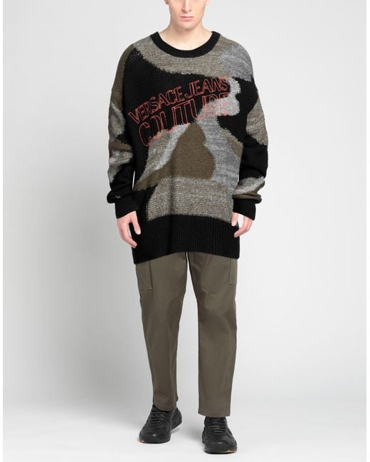 Pullover Versace Jeans Couture pour homme en coloris Black