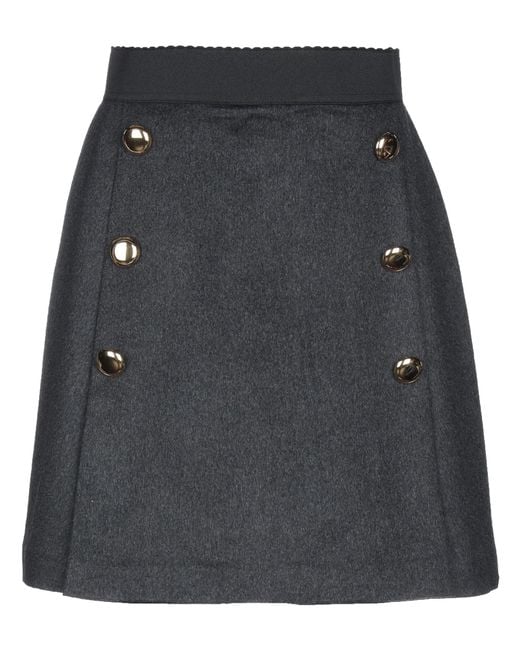 Dolce & Gabbana Gray Midi Skirts