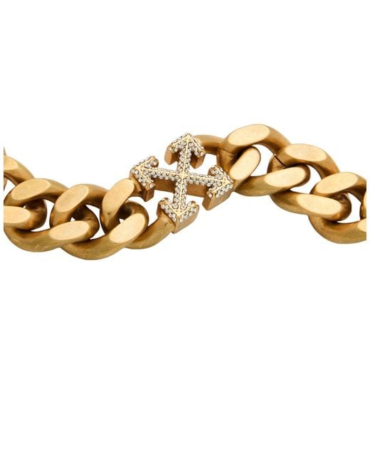 Off-White c/o Virgil Abloh Metallic Bracelet
