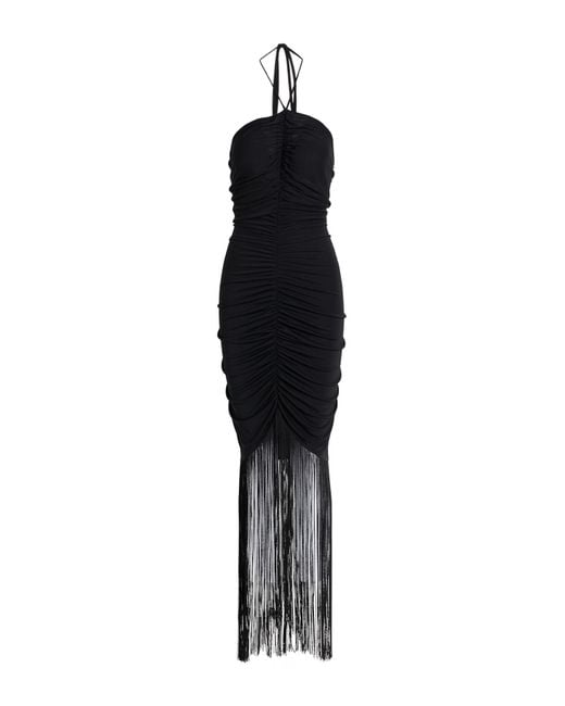 ANDAMANE Black Maxi Dress Polyester, Elastane