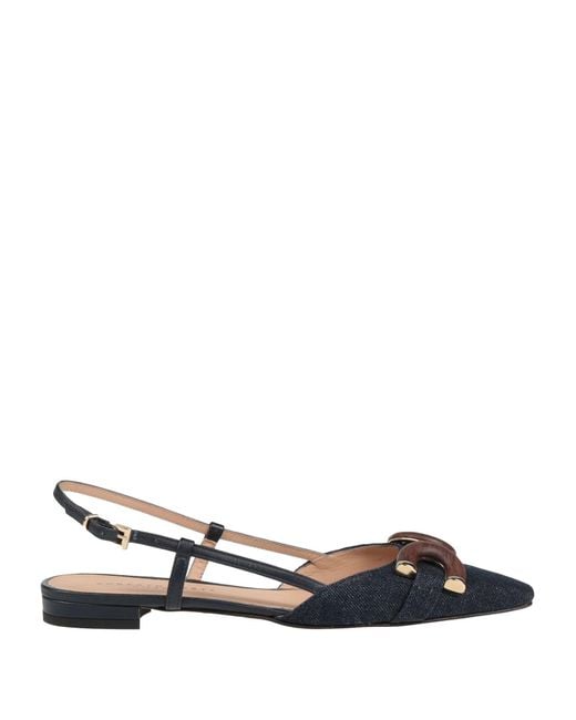Roberto Festa Multicolor Ballet Flats Textile Fibers, Leather