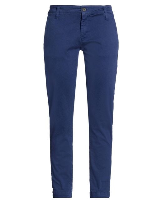 Please Blue Pants Cotton, Elastane