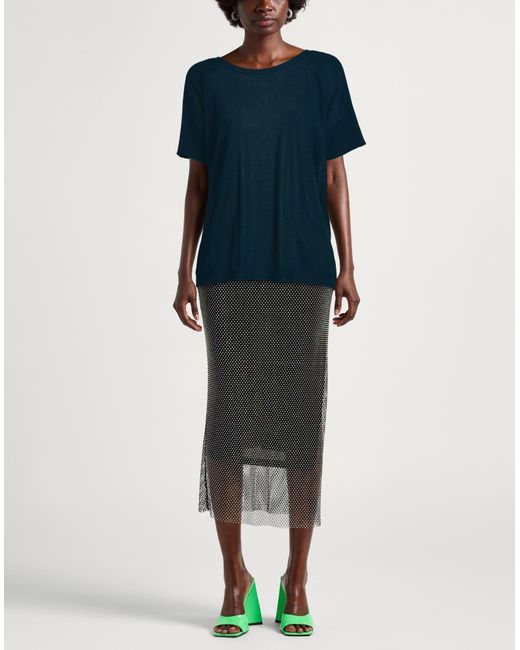 Alpha Studio Blue Deep Sweater Viscose, Polyester