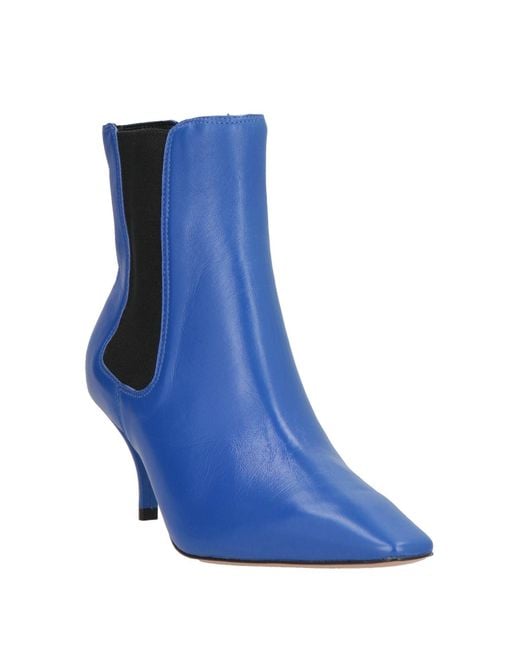 Carrano Blue Ankle Boots