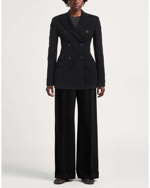Sportmax Black Blazer Polyamide, Elastane