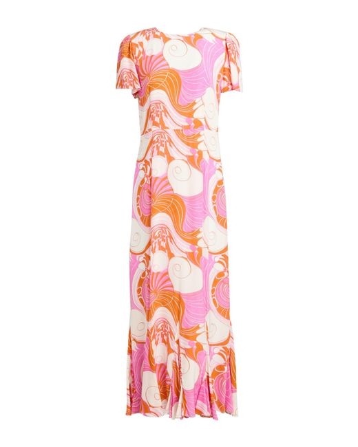 RHODE White Maxi-Kleid