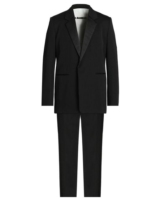 Jil Sander Black Suit for men