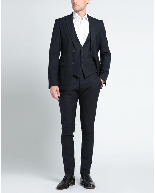 Class Roberto Cavalli Blue Suit for men
