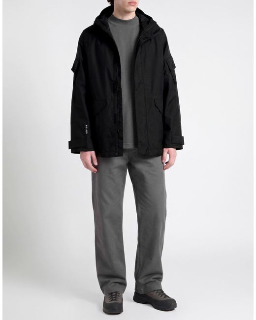 GR10K Black Jacket Polyester, Polyurethane for men