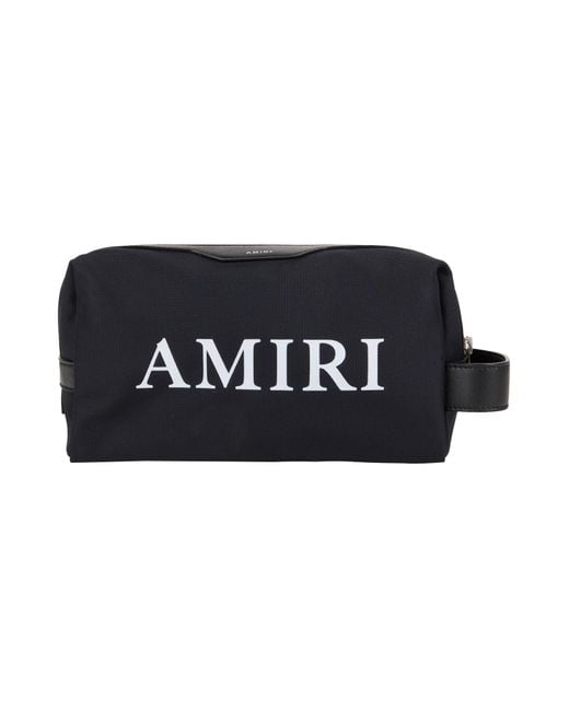 Amiri Black Beauty Case Nylon, Polyester, Cow Leather for men