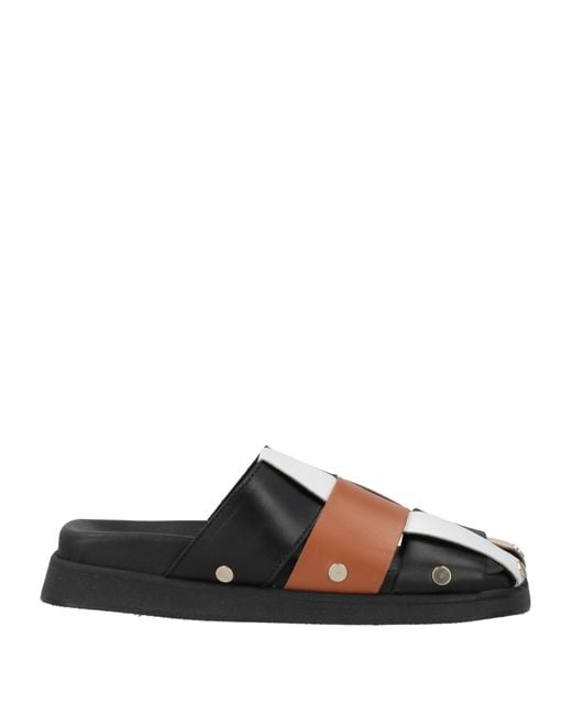 Alohas Black Mules & Clogs