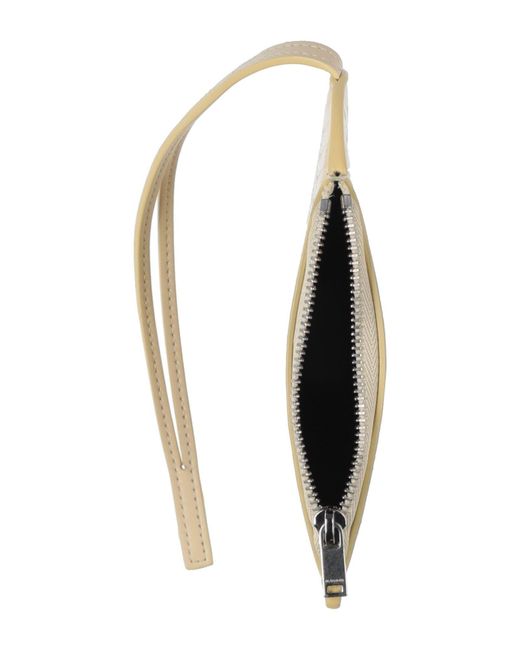Bustina di Jil Sander in Natural