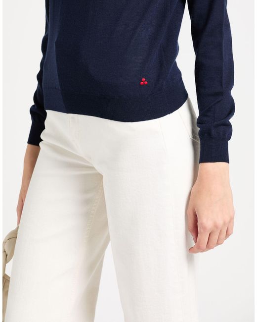 Peuterey Blue Midnight Turtleneck Wool