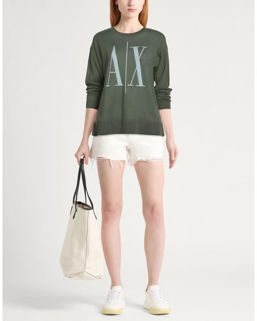 ARMANI EXCHANGE Green Sweaters