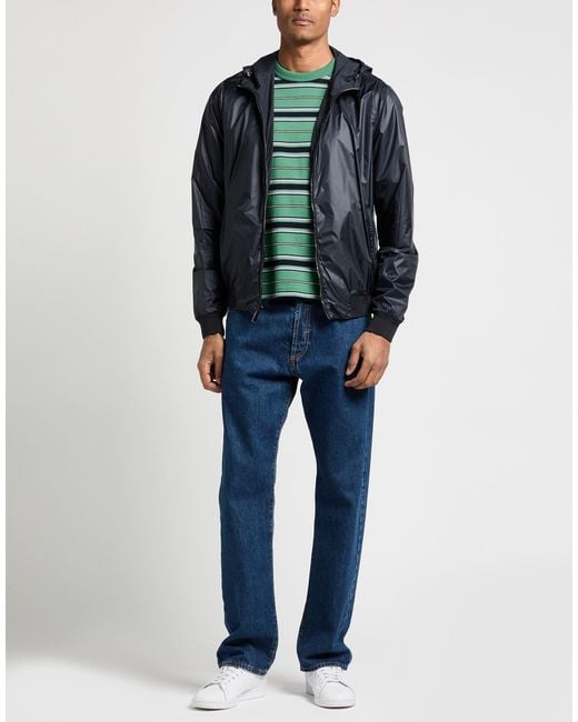 Moorer Blue Jacket Polyester for men