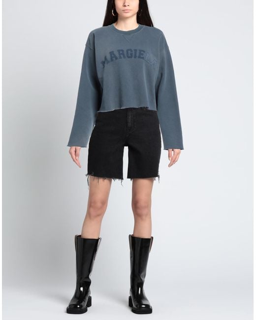 Maison Margiela Blue Sweatshirt