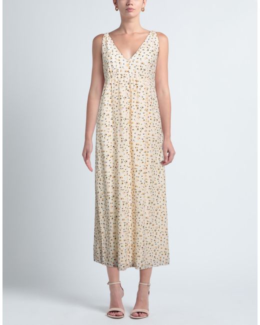 Ba&sh Natural Maxi Dress