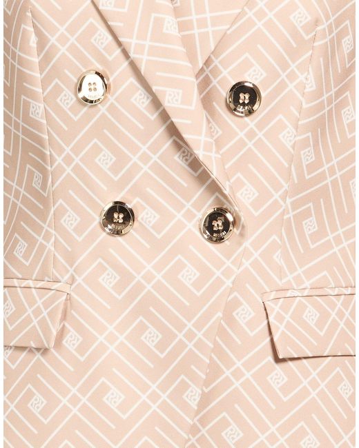 Relish Natural Blazer Polyester, Elastane