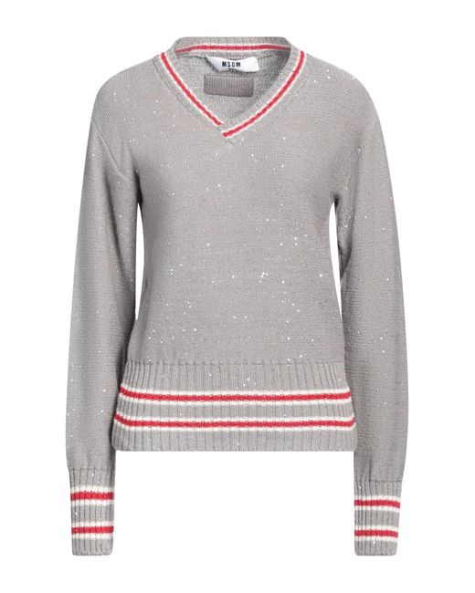 MSGM Gray Jumper