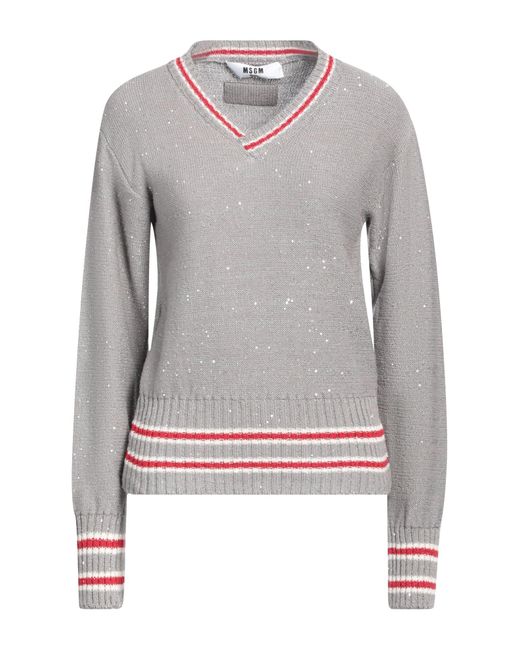 Pullover di MSGM in Gray