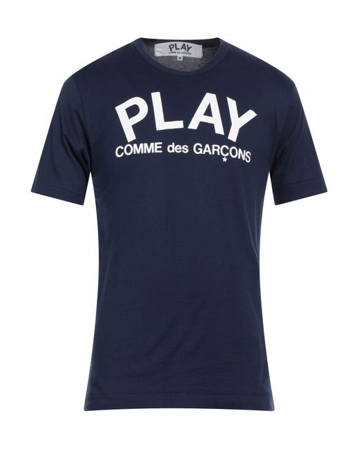 COMME DES GARÇONS PLAY Blue T-shirt for men