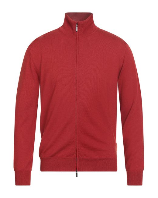 Cruciani Strickjacke in Red für Herren