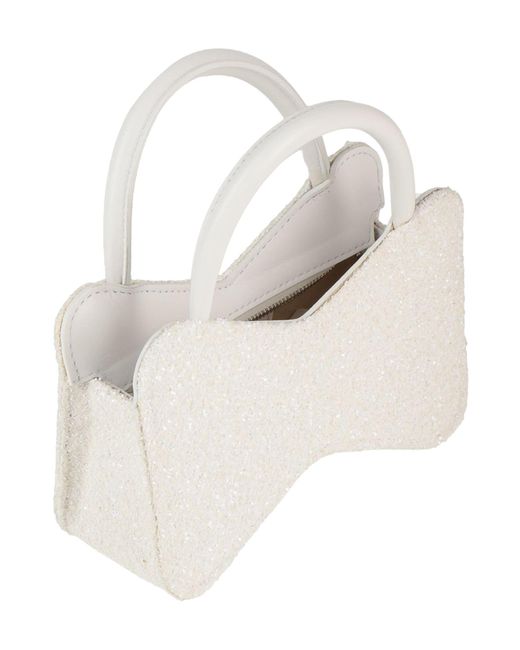 Mach & Mach White Handbag